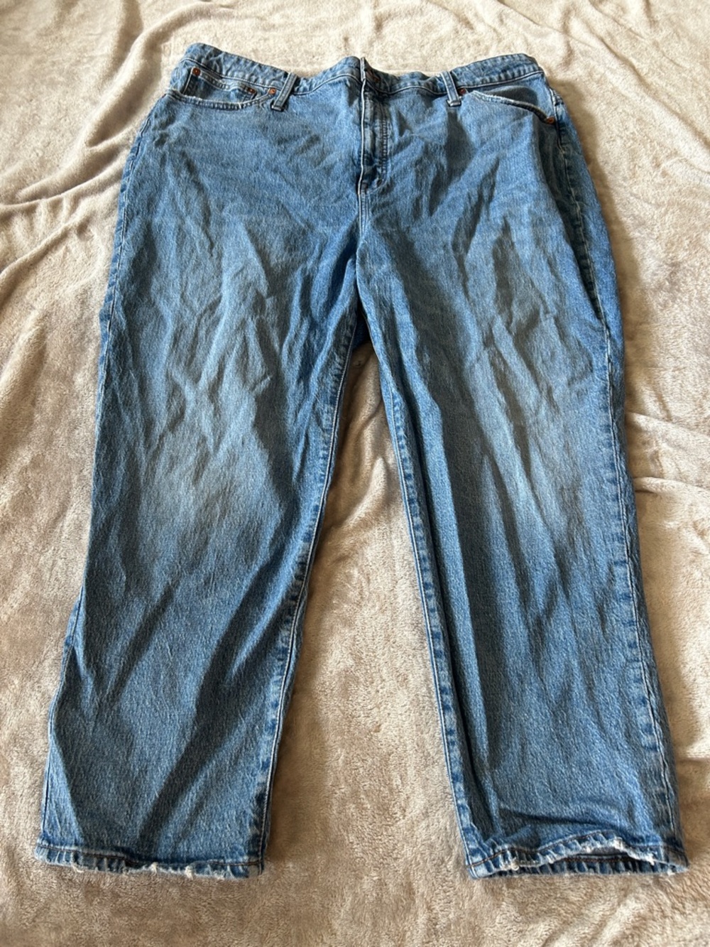 Madewell classic straight jean